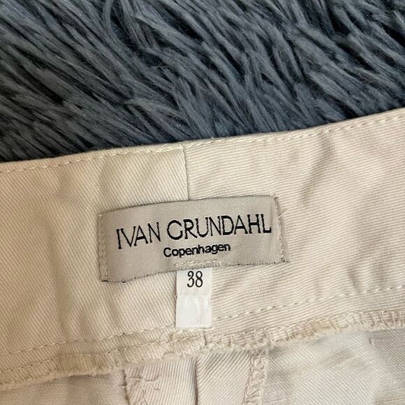 Ivan Grundahl Linen Wide Leg Pants - Picture 4 of 5